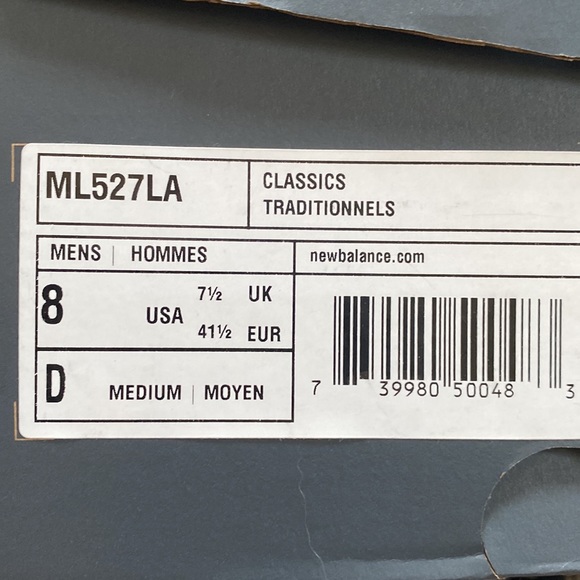 NWT Black New Balance 527 - Picture 3 of 3